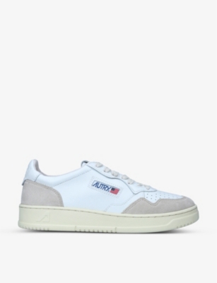 Autry Medalist Low-top Leather Trainers In White