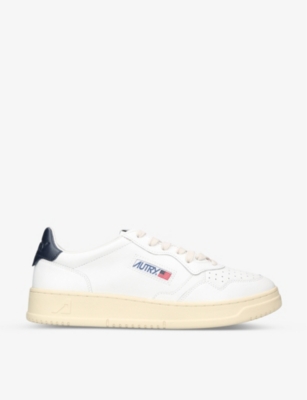 Shop Autry Men's White/oth Medalist Low-top Leather Trainers