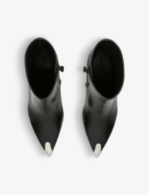 Alexander Mcqueen Punk Ankle Boots In Black