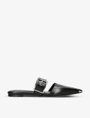 Alexander Mcqueen Mule Punk In Blk/other