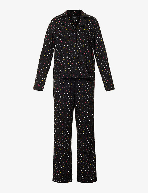 RAILS: Clara star-print pyjama set