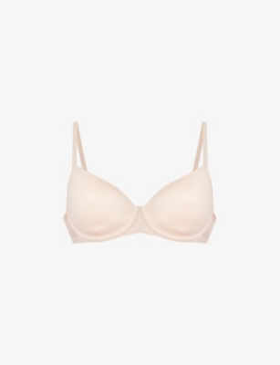 Chantelle Pure Light Spacer Bra In Nude Blush