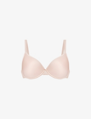 Chantelle Orchids Push Up Bra in Rose