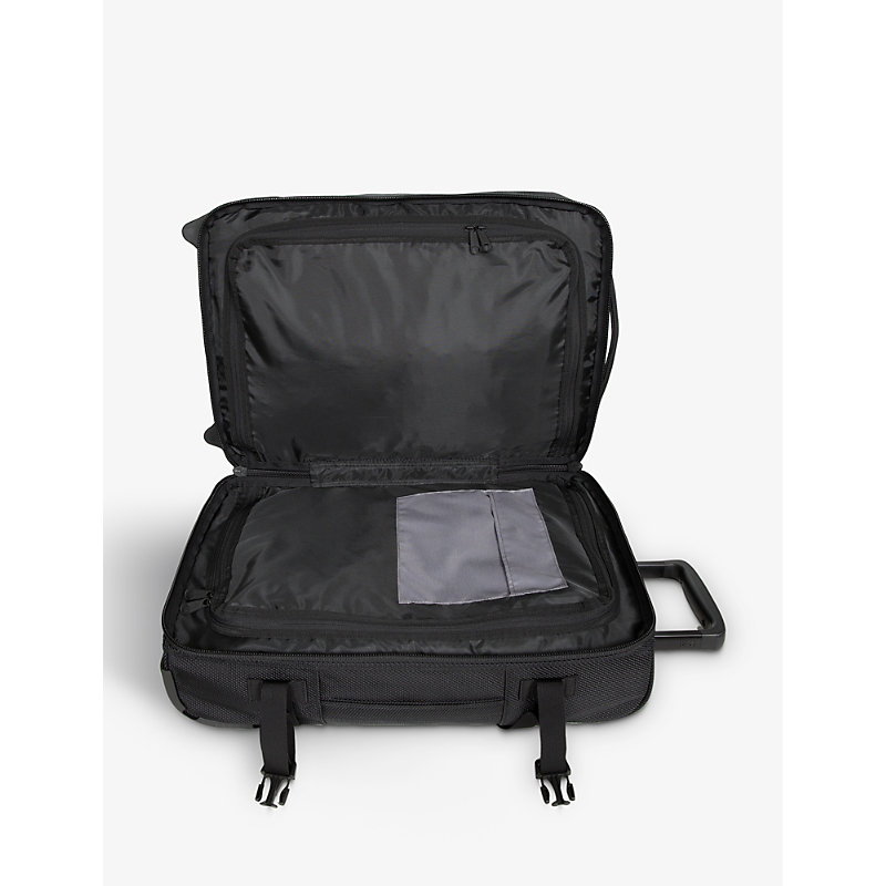 Shop Eastpak Cnnct Coat Tranverz Cnnct Small Woven Suitcase