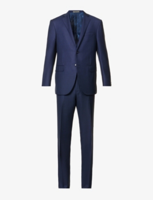 CORNELIANI: Regular-fit single-breasted wool suit