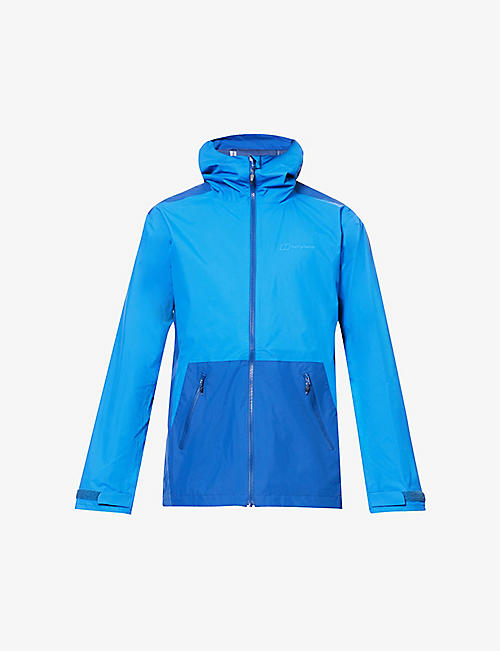 BERGHAUS: Deluge Pro 2.0 high-neck shell hooded jacket