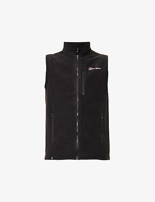 BERGHAUS: Prism funnel-neck recycled polyester fleece gilet
