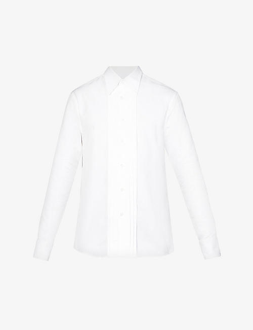 TIGER OF SWEDEN: Amadeeo collared slim-fit cotton shirt