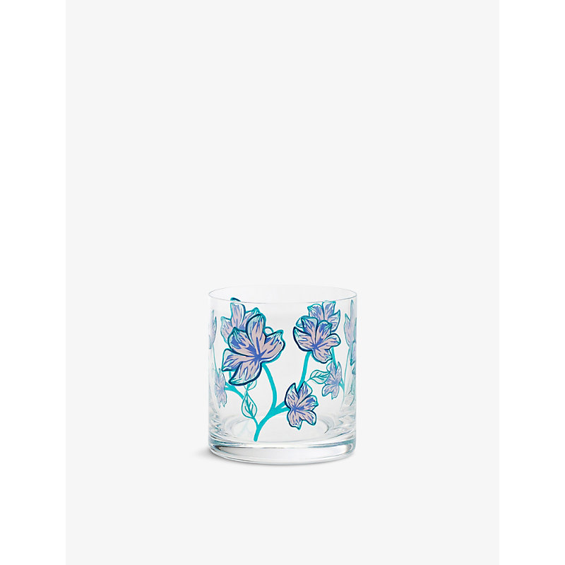Anna + Nina Botanical Sea Garden Water Glass 9.7cm