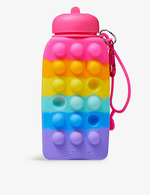 SMIGGLE: Popem Popit Poppies silicone drink bottle 750ml