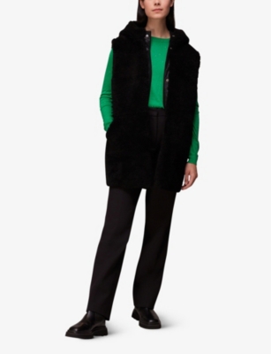 WHISTLES: Annie glitter-embellished knitted jumper