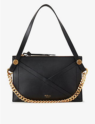MULBERRY: M Zipperped leather cross-body bag