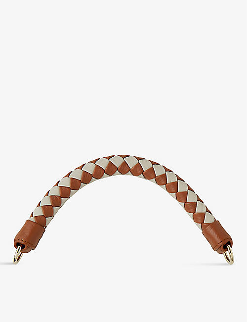 MULBERRY: Iris two-toned braided leather handle