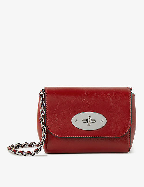 MULBERRY: Lily mini leather cross-body bag