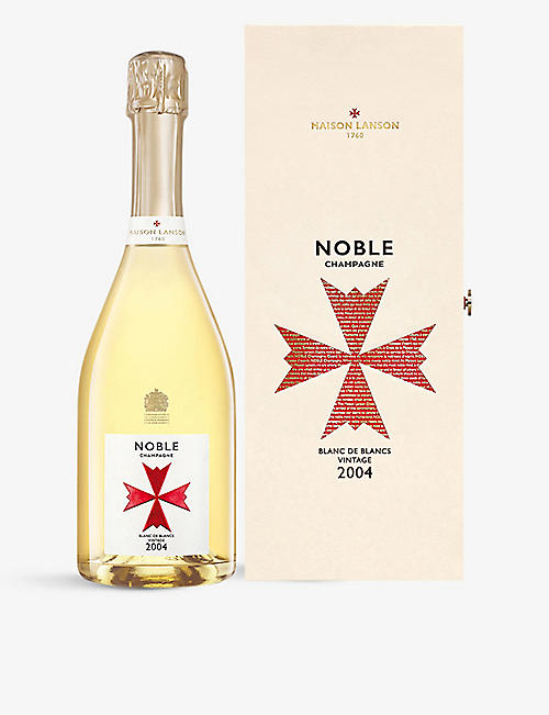 LANSON: Noble Cuvée Blanc de Blancs 2004 champagne 750ml
