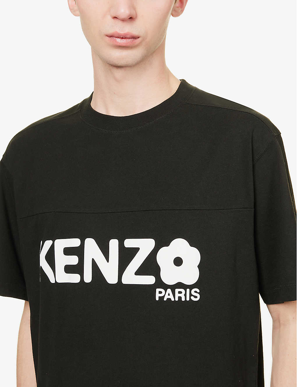 KENZO Boke Flower brand-print cotton-jersey T-shirt