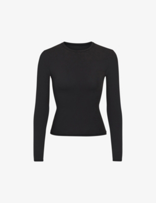 SKIMS: Fits Everybody Stretch-Jersey T-Shirt