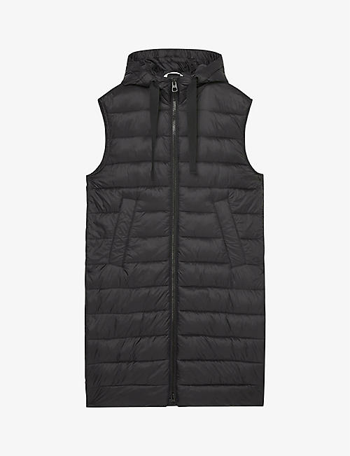 MARC OPOLO: Sleeveless padded recycled-shell body warmer