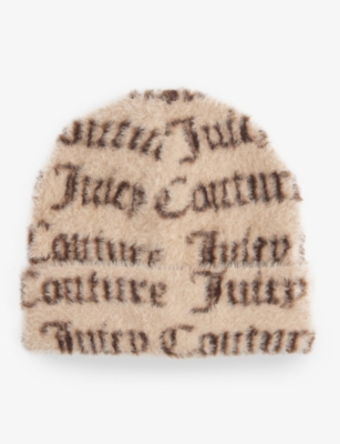 Juicy Couture Womens Warm Taupe Nicolette Logo-intarsia