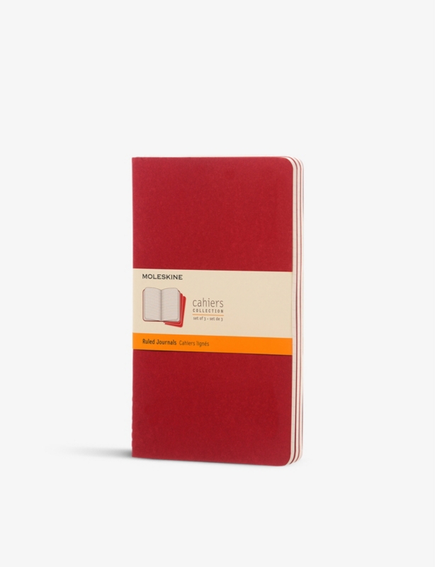 Cahier large ruled journals set of three