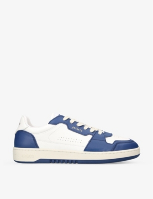 Axel Arigato Blue & White Dice Lo Sneakers In White/navy