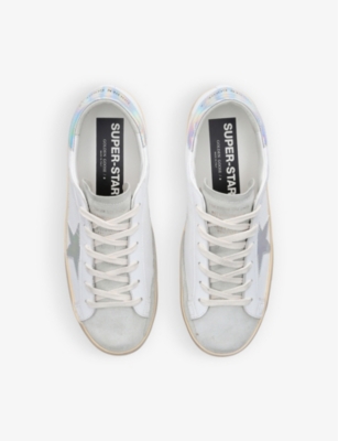 Golden Goose Leather Super-star Sneakers In Multi-coloured