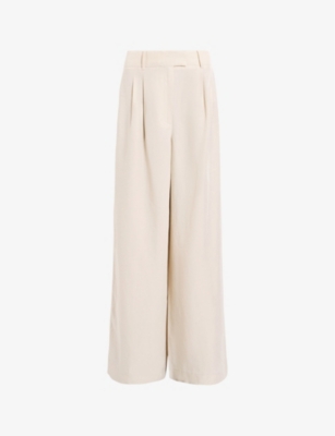 Luxury trousers for women - Dolce & Gabbana brown trousers with gold buttons