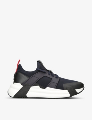 Moncler Lunarove Low-top Sneakers In Navy