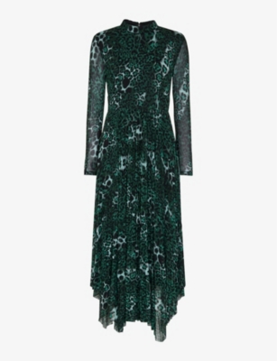 Whistles snake print outlet dress