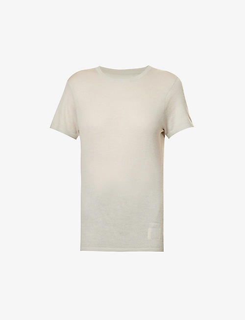 FRENCKENBERGER: Perfect round-neck cashmere T-shirt