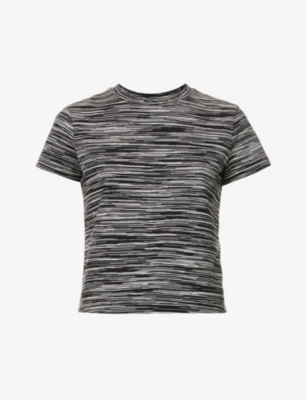 MISSONI: Space-dyed short-sleeved cotton-jersey T-shirt