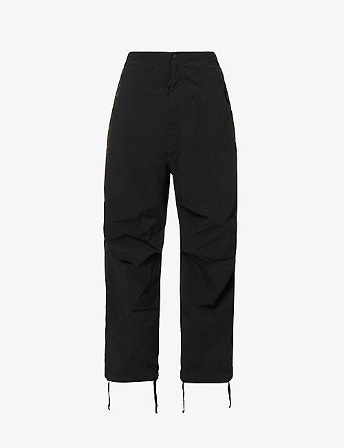 NEMEN: Fleo2 Tech relaxed-fit straight mid-rise shell trousers