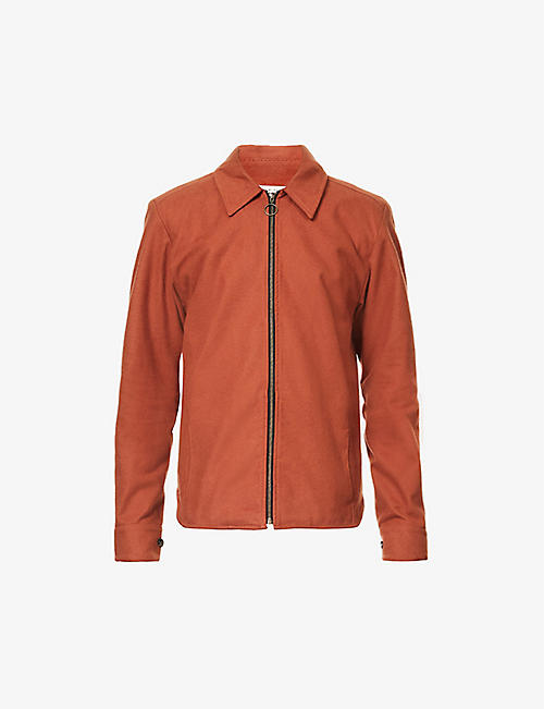 PEREGRINE: Langford brushed-texture regular-fit cotton jacket