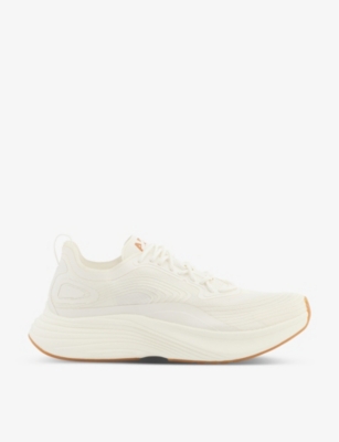 Apl Athletic Propulsion Labs Streamline Rubber-trimmed Ripstop Sneakers In Ivory/gum