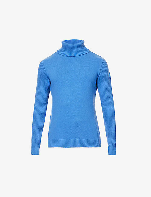 FUSALP: Guillaume roll-neck wool-blend knitted jumper