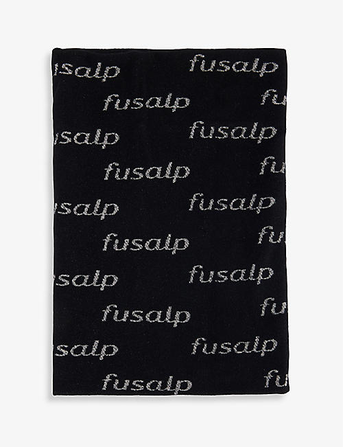 FUSALP: Ruan logo-print stretch-knit neck warmer