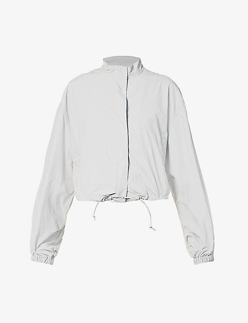 SAKS POTTS: Taroona cropped recycled-nylon jacket