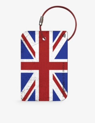 The Tech Bar Union Jack Retreev Smart Luggage Tag