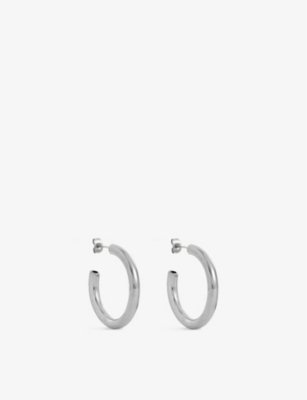 TILLY SVEAAS Classic sterling-silver hoop earrings