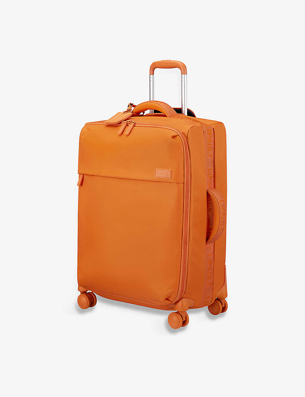 Lipault Smashed Pumpkin Plume Medium-trip Woven Suitcase 63cm