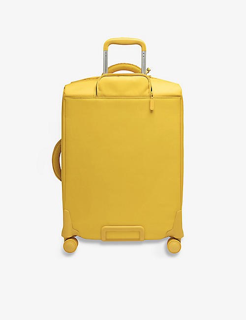 LIPAULT: Plume medium-trip woven suitcase 63cm