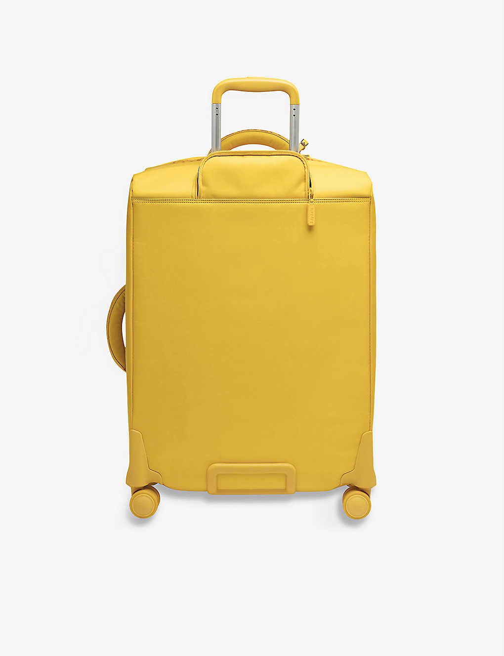 Lipault Yellow Plume Medium-trip Woven Suitcase 63cm