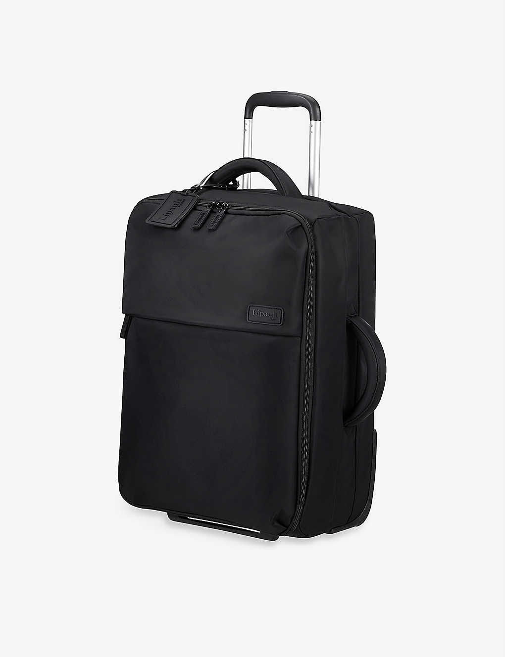 Lipault Black Plume Foldable Two-wheel Cabin Suitcase 55cm