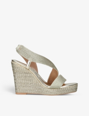 Carvela discount silver sandals