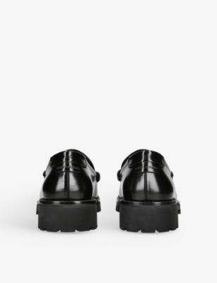 SAINT LAURENT Le Loafer patent-leather loafers