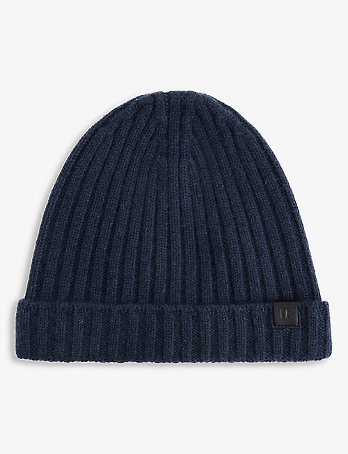 TOM FORD: Rib-knit cashmere beanie hat