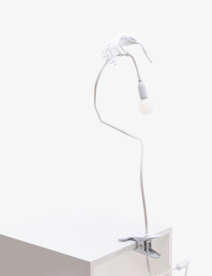 SELETTI: Sparrow Taking Off resin clamp lamp 100cm
