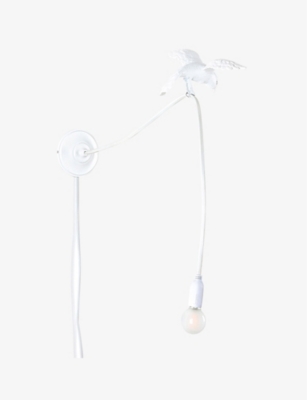 SELETTI: Sparrow Cruising resin wall lamp 100cm