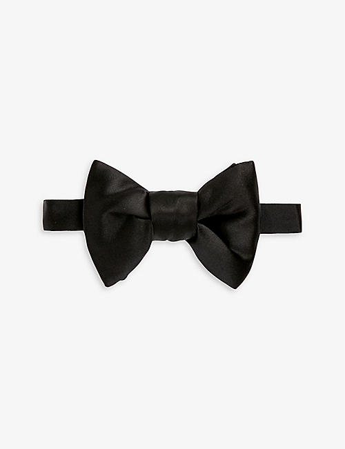 TOM FORD: Adjustable silk bow tie
