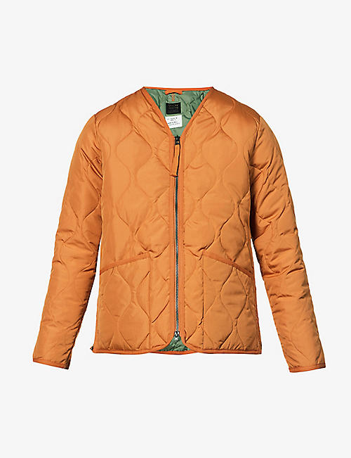TAION: Military quilted woven jacket